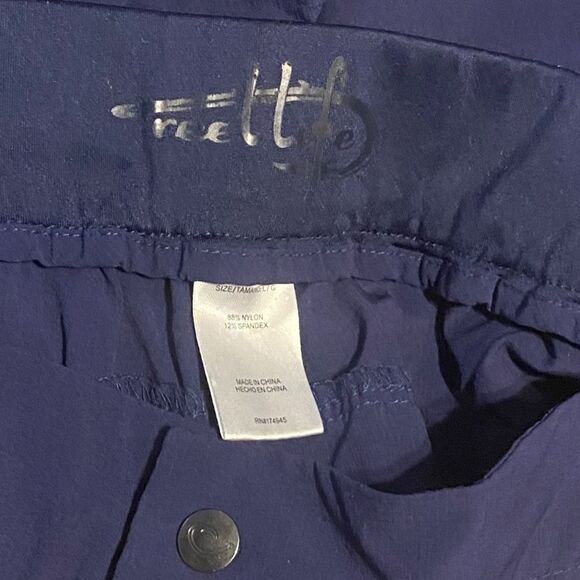 Reel Life Men’s Sz Lrg Blue Hybrid Nylon Deep Pocket Comfort Waist Golf Shorts - Picture 5 of 5